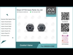 O injetor parte a válvula de controle de Denso, válvula comum genuína 095000-5125 do injetor do trilho