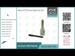 Bocal diesel de DLLA150P1197 Bosch para injetores comuns do trilho 0 445110126/290/729