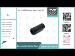 Motor de combustível automático Injetor de bocal de porca Cap,Φ18.95×40.4×M17*0.75 Com aço de alta velocidade