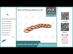 Arruela de cobre do injetor F00VC17503 F00V C17 503 Arruela de cobre F 00v C17 503 Tamanho 7.5*15*1.5mm