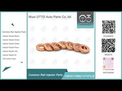 Arruela de Cobre do Injetor Common Rail F00vc17505 (F 00V C17 505) Calço de Cobre F00V C17 505 (7.1*15*2.5)