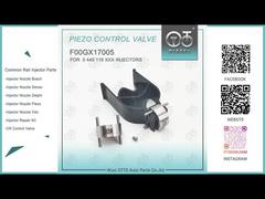 Veja a válvula injetora Bosch de controle piezo F00GX17005 para a demonstração da série 0445116
