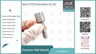 Bocal Piezo F00VX40120 para reparo de combustível Audi A6 A7 SQ5