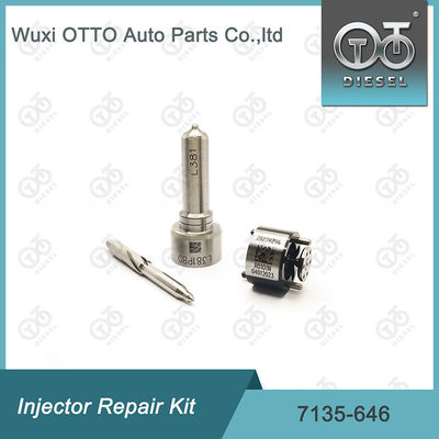 Kit de reparação de válvulas de bocal 7135-646 Delphi Injector Kit para injetores 28232251 / R03101D / R05102D