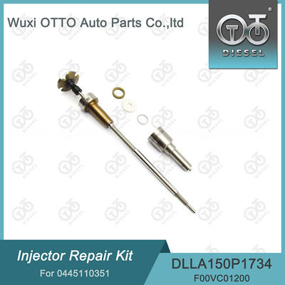 Kit de reparação de injetores de diesel para injetores 0445110351 com bocal DLLA150P1734