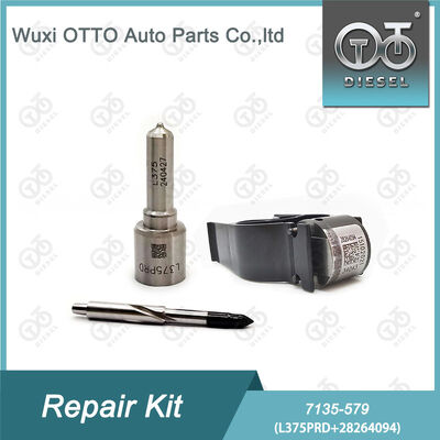 7135-579 Kit de Reparo de Injetor  com Bico L375PRD e Válvula de Controle 28264094 para Motores Diesel