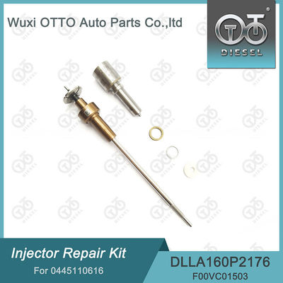 Kit de Reparo de Injetor Common Rail 0445110616, Kit de Reparo de Revisão de Injetor de Combustível Diesel Peças de Reposição