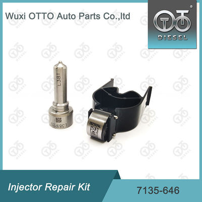 Kit de reparação de válvulas de bocal 7135-646 Delphi Injector Kit para injetores 28232251 / R03101D / R05102D