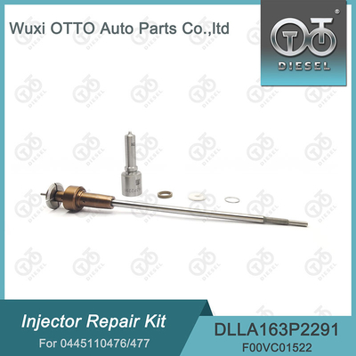 Kit de reparação de injetores Bosch Para injetor 0445110476 / 477 / 0986435241 Bocal DLLA163P2291