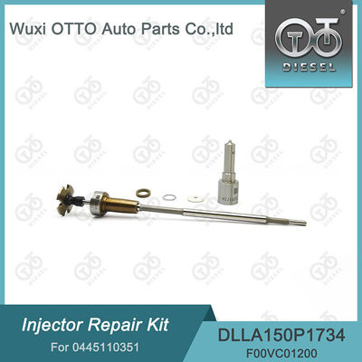 Kit de reparação de injetores de diesel para injetores 0445110351 com bocal DLLA150P1734