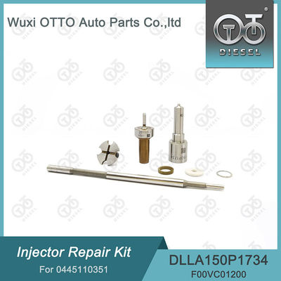 Kit de reparação de injetores de diesel para injetores 0445110351 com bocal DLLA150P1734