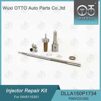 Kit de reparação de injetores de diesel para injetores 0445110351 com bocal DLLA150P1734