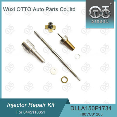 Kit de reparação de injetores de diesel para injetores 0445110351 com bocal DLLA150P1734