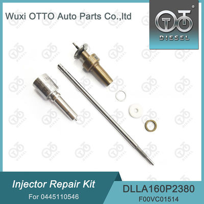 Kits de Reparo para Revisão de Injetores Diesel Para Injetores 0445110546 Bico DLLA160P2380