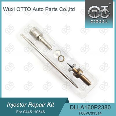 Kits de Reparo para Revisão de Injetores Diesel Para Injetores 0445110546 Bico DLLA160P2380