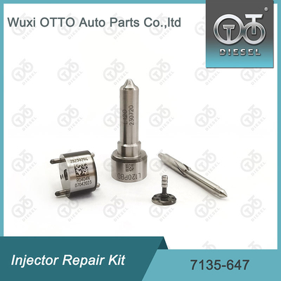 Kit de válvula de bico Kit de bico-CVA 7135-647 Kit de reparo de injetor Delphi para 28232248 Com bico L120PBD