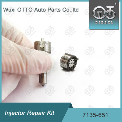 Kit de reparação do injetor Delphi 7135-651 para R02201Z com bico L121PBD Kit de bico-CVA