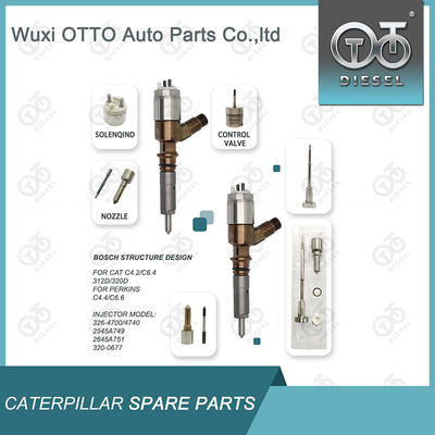 320-0677 Kit de Reparação de Lagartas Para Injetor 320D 2645A746