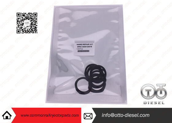 Negro 0 445 120 078 Bosch Injector Seal O-Rings - 6PCS/SET Kit de reparação para injetores de combustível