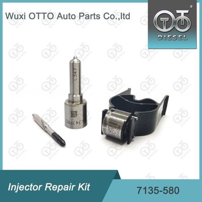 Kit de reparação de injetores Delphi 7135-580 Kit de válvulas de bocal com aço de alta velocidade para motor OM651 S de corrente contínua