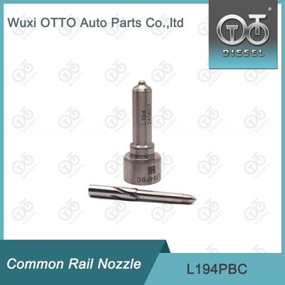 Garrafa de alta velocidade de aço Delphi Common Rail L194PBC para BEBE4D24003 com acabamento prateado