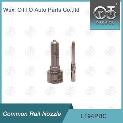 Garrafa de alta velocidade de aço Delphi Common Rail L194PBC para BEBE4D24003 com acabamento prateado