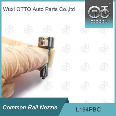 Garrafa de alta velocidade de aço Delphi Common Rail L194PBC para BEBE4D24003 com acabamento prateado