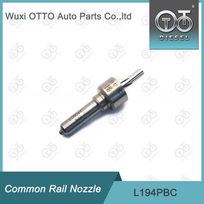 Garrafa de alta velocidade de aço Delphi Common Rail L194PBC para BEBE4D24003 com acabamento prateado