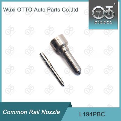 Garrafa de alta velocidade de aço Delphi Common Rail L194PBC para BEBE4D24003 com acabamento prateado