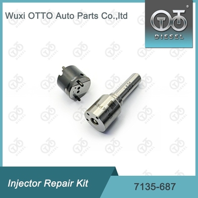 Kit de reparação de válvulas de bocal 7135-687 Delphi Injector Kit