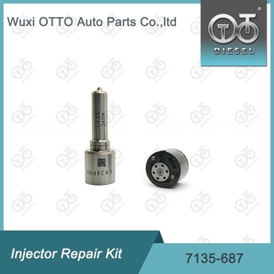 Kit de reparação de válvulas de bocal 7135-687 Delphi Injector Kit