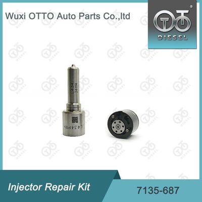 Kit Válvula Bico Injetor 7135-687 Kit Reparo Injetor Com Bico L434PRH E Válvula 28309994