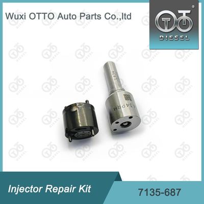 Kit Válvula Bico Injetor 7135-687 Kit Reparo Injetor Com Bico L434PRH E Válvula 28309994