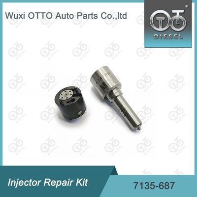Kit Válvula Bico Injetor 7135-687 Kit Reparo Injetor Com Bico L434PRH E Válvula 28309994