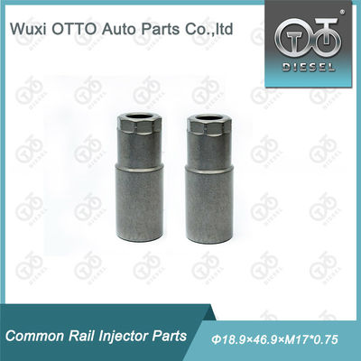 Injetor de combustível diesel de aço de alta velocidade Nozzle Cap Nut Tamanho Φ18.9×46.9×M17*0.75 para Injetor Piezo com saco de plástico em embalagem de caixa de papel