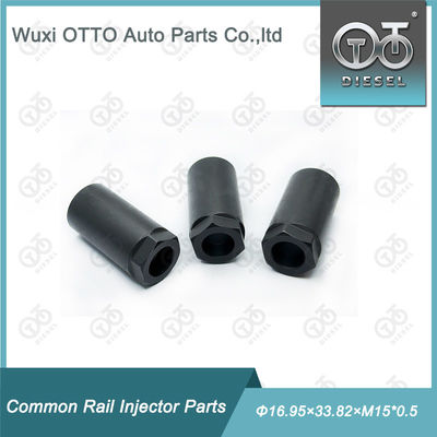 Injetor de ferro comum de aço diesel de alta velocidade Partes sobressalentes para bocal de bocal, tamanho Φ16.95×33.82×M15*0.5