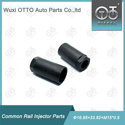 Injetor de ferro comum de aço diesel de alta velocidade Partes sobressalentes para bocal de bocal, tamanho Φ16.95×33.82×M15*0.5