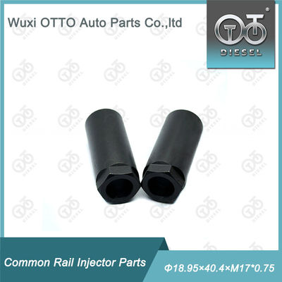 Injetor de motor de combustível para automóveis, tampa de porca do bico, Φ18.95×40.4×M17×0.75 com aço de alta velocidade