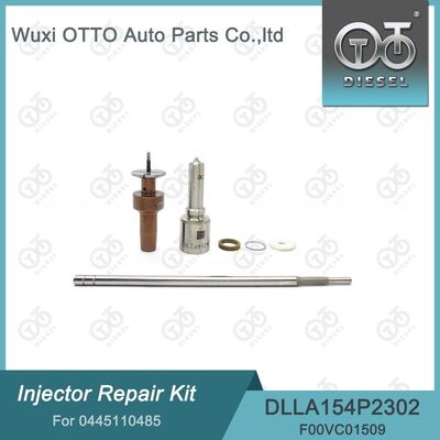 0445110485 Kit de reparo do injetor Aço rápido Inclui bico DLLA154P2302 e válvula F00VC01509