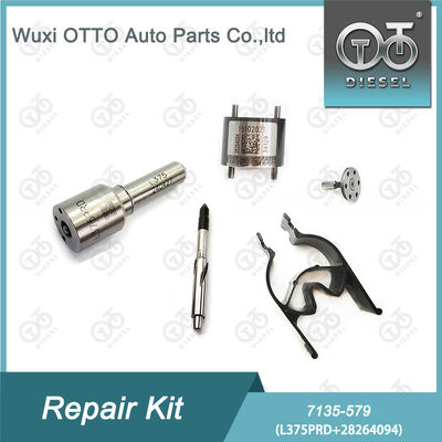 7135-579 Kit de Reparo de Injetor  com Bico L375PRD e Válvula de Controle 28264094 para Motores Diesel