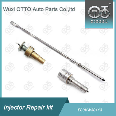 Kit de reparação do injetor de carris comuns F00VW30113 Incluir tampa da válvula T614 Para o injetor 0445110583 / 584 / 338002F610