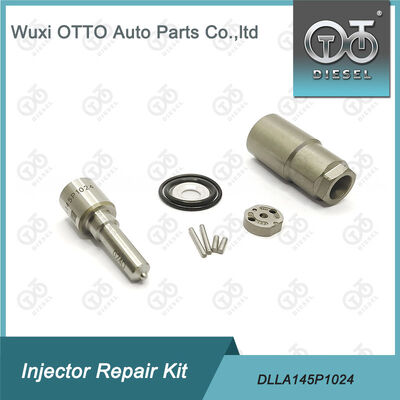 Kit de Reparo de Injetor Denso Diesel com Bico DLLA145P1024 para Modelo 23670-0L010 em Aço de Alta Velocidade