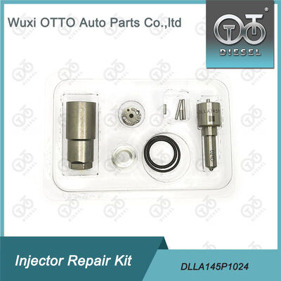 Kit de Reparo de Injetor Denso Diesel com Bico DLLA145P1024 para Modelo 23670-0L010 em Aço de Alta Velocidade