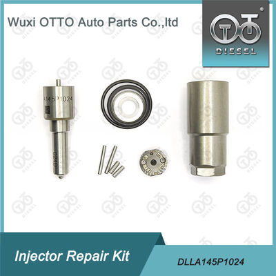 Kit de Reparo de Injetor Denso Diesel com Bico DLLA145P1024 para Modelo 23670-0L010 em Aço de Alta Velocidade