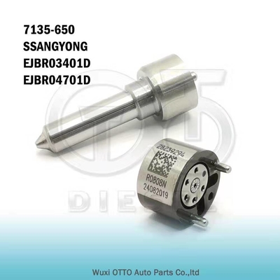 Kit de Reparação de Injetor Delphi 7135-650 com Bocal L157PBD e 28239294 válvula de controle