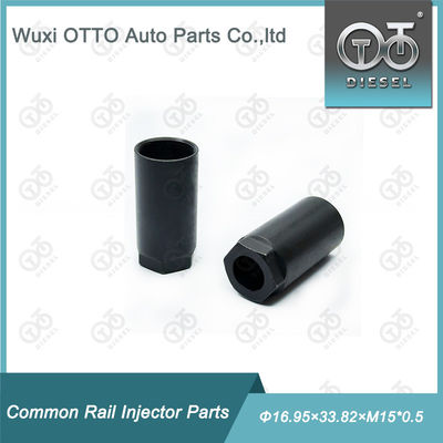 Injetor de ferro comum de aço diesel de alta velocidade Partes sobressalentes para bocal de bocal, tamanho Φ16.95×33.82×M15*0.5