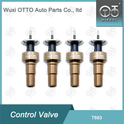 Nova tampa de válvula de controle de diesel de aço de alta velocidade T683 para injetor de trilho comum